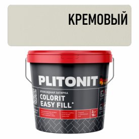 Затирка для швов PLITONIT Colorit EasyFill эпокс. 1-10мм 2кг кремовая