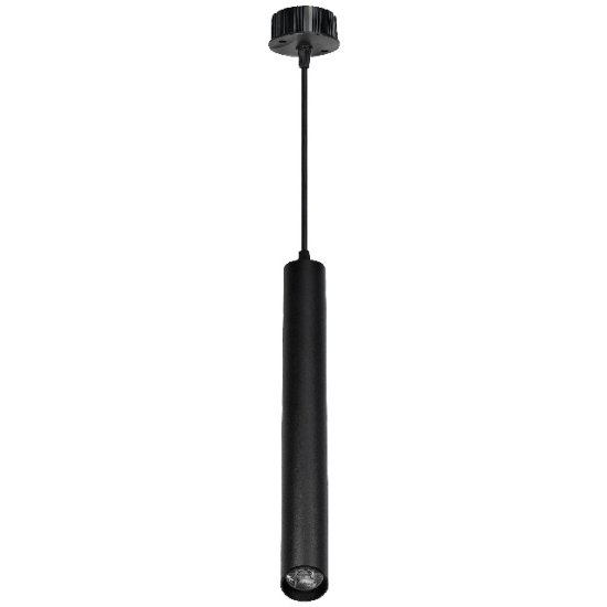 Светильник подвесной SMARTEBUY LED цилиндрический COB15Вт черный