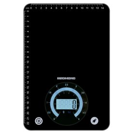 Весы кухонные REDMOND RS-760 до 5кг стекло черный