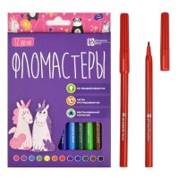 Набор фломастеров 12 цветов ФЕНИКС+