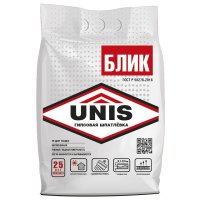 Шпатлевка гипсовая для внутр.работ UNIS Блик 5кг