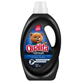 Гель для стирки QUALITA Черный 1л концентрат