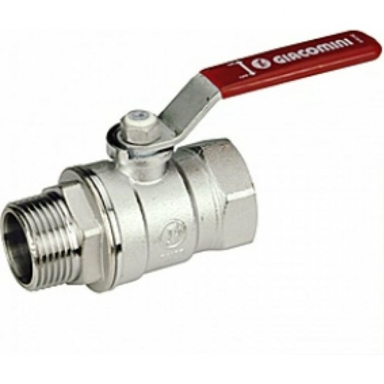 Хромированный шаровой кран Giacomini R254DL