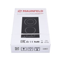 Поверхность электрическая MAUNFELD EVCE.292F.D-BK 2 конфорки черный
