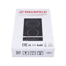 Поверхность электрическая MAUNFELD EVCE.292F.D-BK 2 конфорки черный