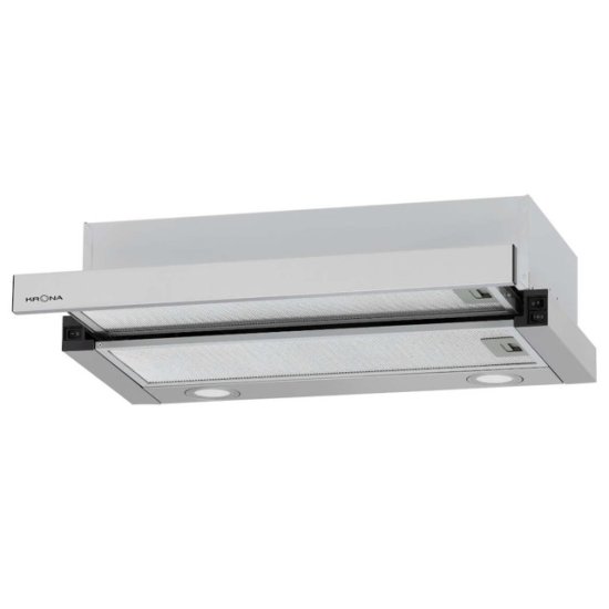 Вытяжка встраиваемая KRONA KAMILLA T 600 INOX/KRHD224 60см 1000 м3 нерж.