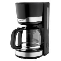 Кофеварка капельная BRAYER BR1120 1000Вт 1,5л черный/серебристый