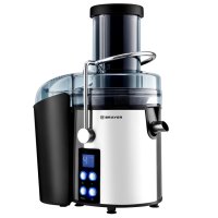 Соковыжималка BRAYER BR1705 800Вт 1,1/2л 4 скорости черный/серебристый