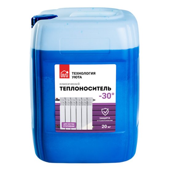 Теплоноситель ТЕХНОЛОГИЯ УЮТА -30 этиленгликоль  20кг