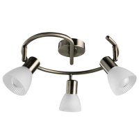Спот ARTE LAMP Parry 3x40Вт E14 металл гальванизированный античная бронза