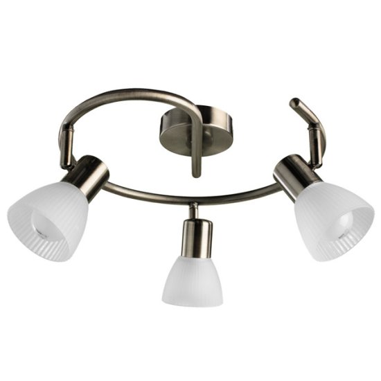 Спот ARTE LAMP Parry 3x40Вт E14 металл гальванизированный античная бронза