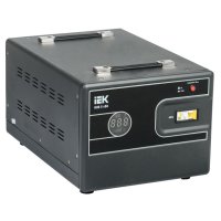 Стабилизатор напряжения IEK Hub 8кВА черный