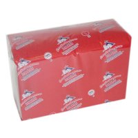 Салфетки СЫКТЫВКАРСКИЕ Насыщенные Красные 1-слойные 24х24см 400шт