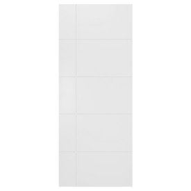 Полотно дверное глухое Belwooddoors Фелиса 600х2000 мм белая