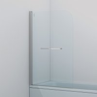 Шторка для ванны IDDIS Ray 90х145см хром