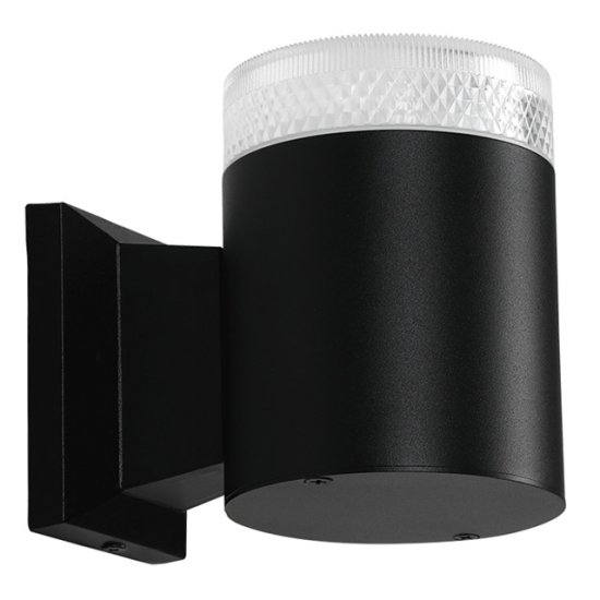 Светильник фасадный ARTE LAMP Piautos GX53 1х15Вт металл черный