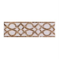 Бордюр настенный UNITILE Глория 25х7,5 бежевый