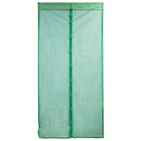 Сетка противомоскитная РЫЖИЙ КОТ 210х100см зелёная на магнитах