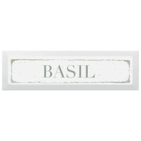 Декор настенный 28,5х8,5 ГАММА Basil, зеленый