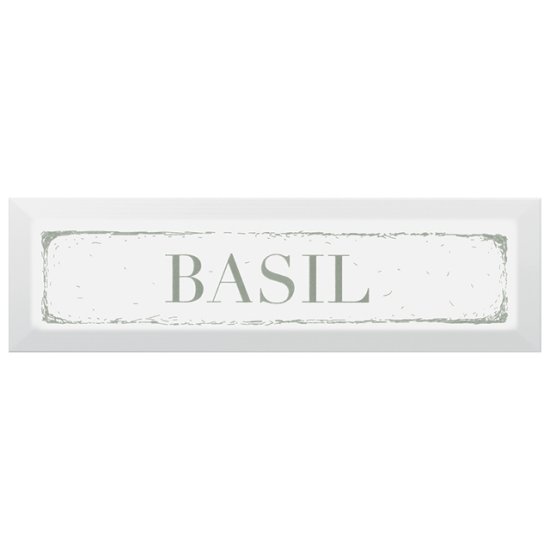 Декор настенный 28,5х8,5 ГАММА Basil, зеленый