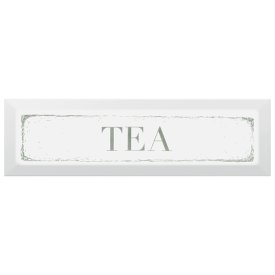 Декор настенный 28,5х8,5 ГАММА Tea, зеленый