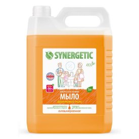 Мыло жидкое SYNERGETIC Фруктовый микс 5л