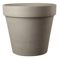Горшок керамический Vaso 2,4л d17см h14,9см темно-серый