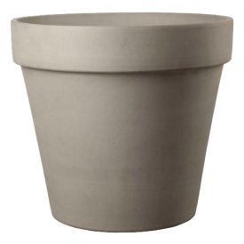 Горшок керамический Vaso 2,4л d17см h14,9см темно-серый