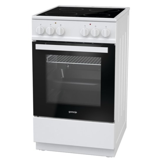 Плита электрическая GORENJE EC5121 WG-B 4 конфорки 50х60см белый