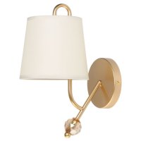 Бра MW-LIGHT Вега 1х40Вт E14 металл золото