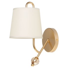 Бра MW-LIGHT Вега 1х40Вт E14 металл золото