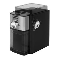 Кофемолка RONDELL RDE-1151 150Вт 250г жерновая черный