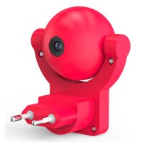 Светильник GAUSS MOOD с фиксированной проекцией и датчиком освещённости 0,5Вт LED розовый