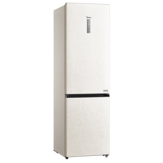 Холодильник двухкамерный MIDEA MDRB521MIE33OD 201х59,5х66см бежевый