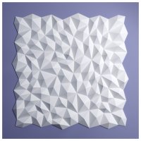 Панель стеновая BELLO-DECO СП 15 22х500х500мм полимер(xps) белая, арт. 00-00107167