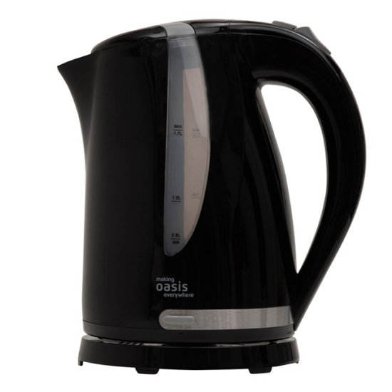 Чайник OASIS K-2PB 2200Вт 1,7л пластик чёрный