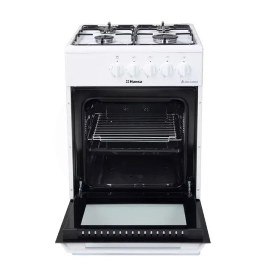 Плита газовая Hansa FCGW510029A 85х50х60 см белый
