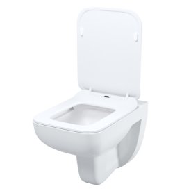 Унитаз подвесной IDDIS Vibe безободковый микролифт белый