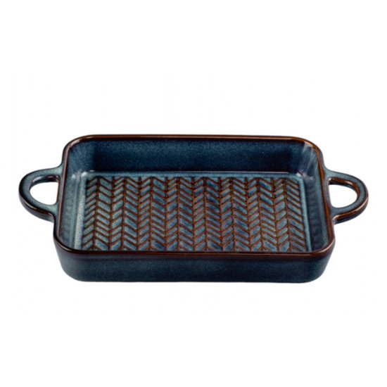 Форма для запекания ATTRIBUTE Glaze 26,5x15x3,5см 1,25л прямоуг. с ручками керамика
