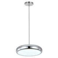 Светильник подвесной ESCADA Ирис 1хLED 15Вт 3000-6000К хром черный