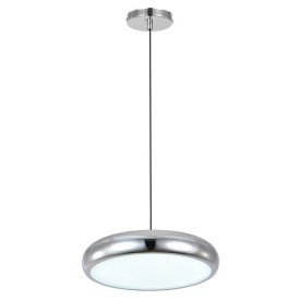 Светильник подвесной ESCADA Ирис 1хLED 15Вт 3000-6000К хром черный