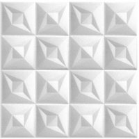 Плита потолочная FORMAT экструдированная 50х50см 8шт белая, арт. 030020-WH-0036