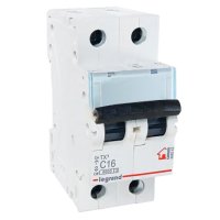 Автомат 2п 16А С TX3 6kA