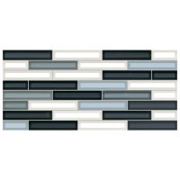 Плитка настенная 23х50 Vitro синяя