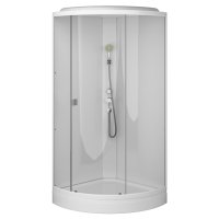 Кабина душевая AM.PM X-Joy 90x90х205см 1/4 круга низкий поддон