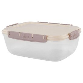 Контейнер для продуктов SUGAR&SPICE 2,2л 24х17,5х9см прямоугольный пластик бежевый