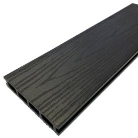 Доска террасная MasterDeck Classic 140х26х3000мм ДПК цвет антрацит