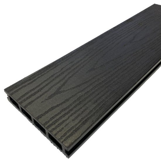 Доска террасная MasterDeck Classic 140х26х3000мм ДПК цвет антрацит