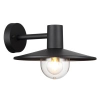 Светильник уличный настенный ODEON LIGHT Nature Е27 40Вт IP44 черный