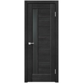 Полотно дверное со стеклом Velldoris Premier 10 700х2000мм секвойя темная